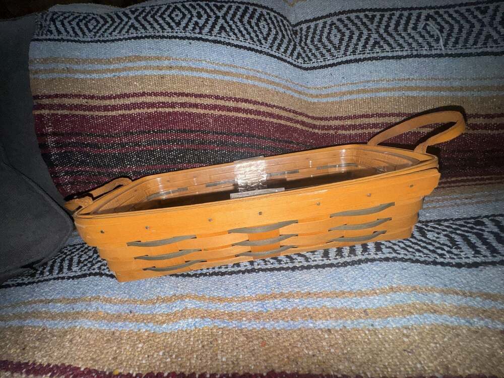 Longaberger 1996 Heartland Collection Bakery Basket signed